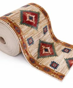 Well Woven Global Custom Size Runner Lea Southwestern Tribal Ivory Choose Your Width X Choose Your Length Hallway Runner Rug