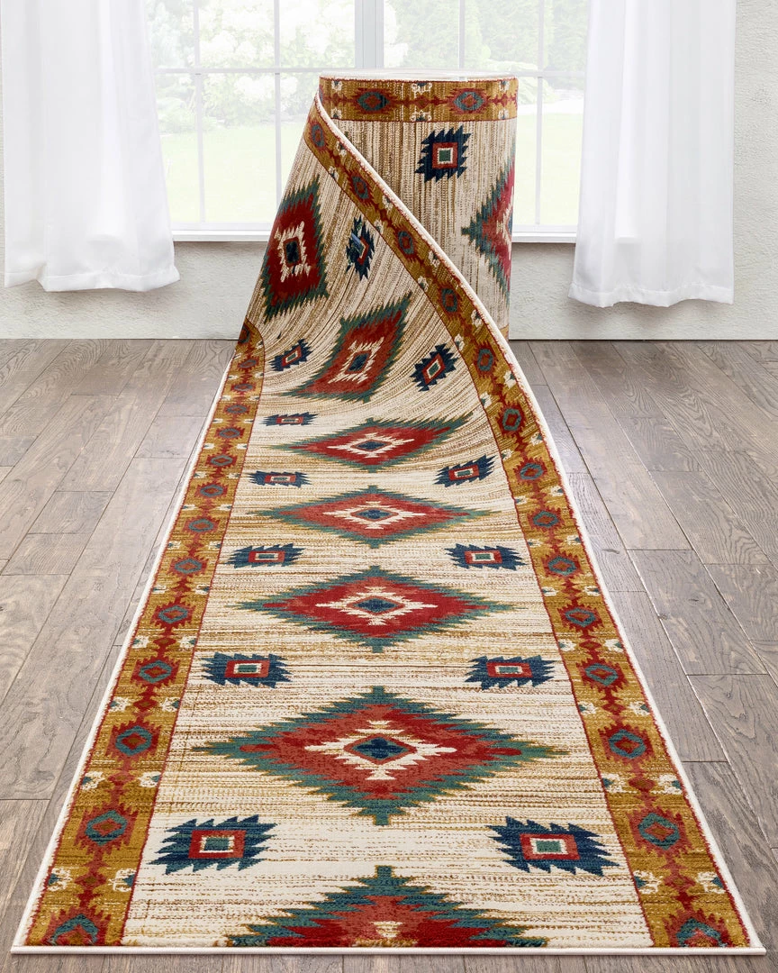 Well Woven Global Custom Size Runner Lea Southwestern Tribal Ivory Choose Your Width X Choose Your Length Hallway Runner Rug 1 Well Woven Global Custom Size Runner Lea Southwestern Tribal Ivory Choose Your Width X Choose Your Length Hallway Runner Rug