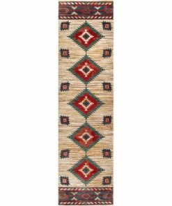 Well Woven Lea Cream Traditional Southwestern Tribal Rug Global