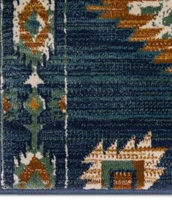 Well Woven Custom Size Runner Lea Southwestern Tribal Blue Choose Your Width X Choose Your Length Hallway Runner Rug 8 Well Woven Custom Size Runner Lea Southwestern Tribal Blue Choose Your Width X Choose Your Length Hallway Runner Rug