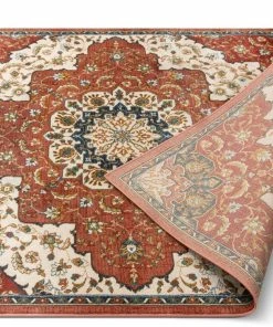 Well Woven Oracle Crimson Traditional Medallion Authentic Rug Global
