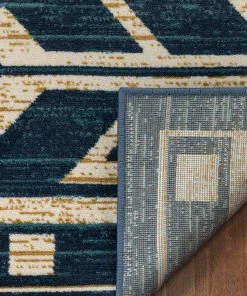 Well Woven Canton Southwestern Tribal Bohemian Blue Rug 13 Well Woven Canton Southwestern Tribal Bohemian Blue Rug