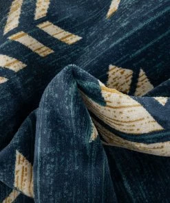 Well Woven Canton Southwestern Tribal Bohemian Blue Rug 14 Well Woven Canton Southwestern Tribal Bohemian Blue Rug