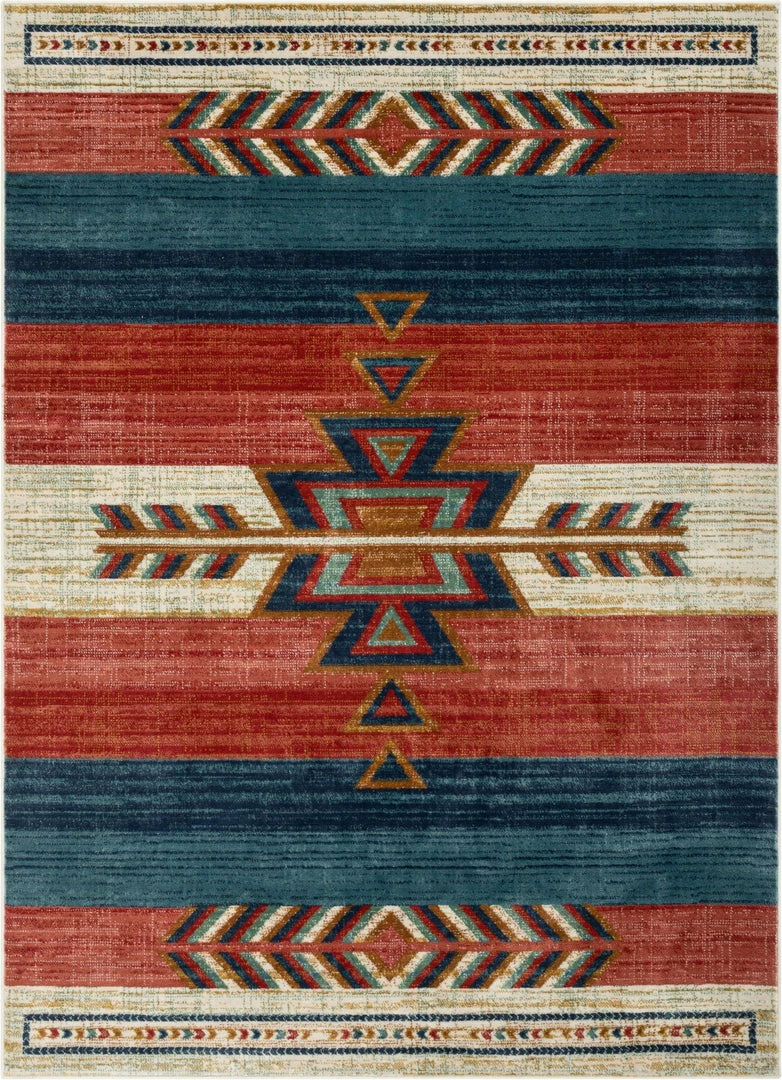 Well Woven Dustin Southwestern Tribal Medallion Crimson Rug Global 2 Well Woven Dustin Southwestern Tribal Medallion Crimson Rug Global