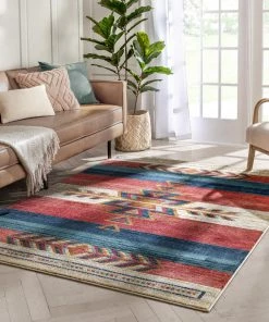 Well Woven Dustin Southwestern Tribal Medallion Crimson Rug Global 19 Well Woven Dustin Southwestern Tribal Medallion Crimson Rug Global