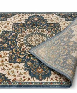 Well Woven Oracle Blue Traditional Medallion Authentic Rug 9 Well Woven Oracle Blue Traditional Medallion Authentic Rug