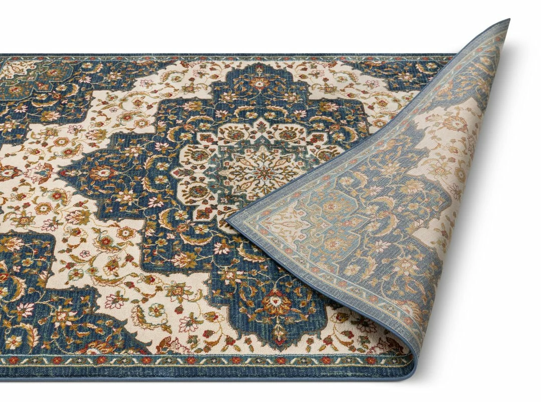 Well Woven Oracle Blue Traditional Medallion Authentic Rug 3 Well Woven Oracle Blue Traditional Medallion Authentic Rug