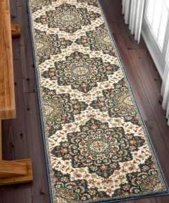 Well Woven Oracle Blue Traditional Medallion Authentic Rug 11 Well Woven Oracle Blue Traditional Medallion Authentic Rug
