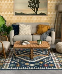 Well Woven Global Ravia Southwestern Tribal Aztec Bohemian Blue Rug 19 Well Woven Global Ravia Southwestern Tribal Aztec Bohemian Blue Rug