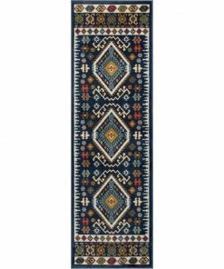 Well Woven Global Ravia Southwestern Tribal Aztec Bohemian Blue Rug 23 Well Woven Global Ravia Southwestern Tribal Aztec Bohemian Blue Rug