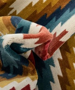 Well Woven Global Mia Southwestern Tribal Aztec Bohemian Blue Rug