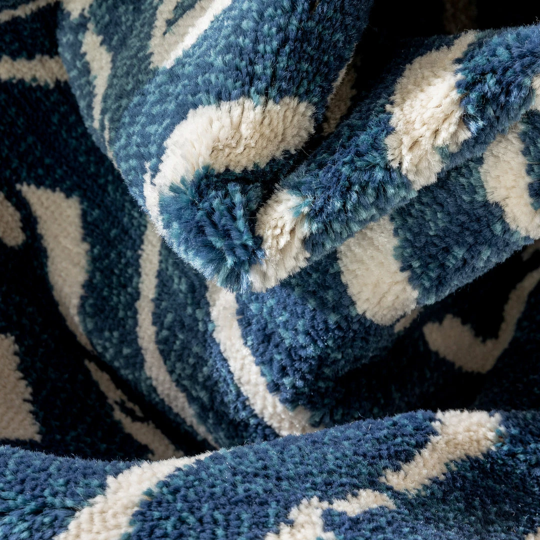 Well Woven Dalton Moroccan Trellis Pattern Blue Distressed Rug Global 3 Well Woven Dalton Moroccan Trellis Pattern Blue Distressed Rug Global