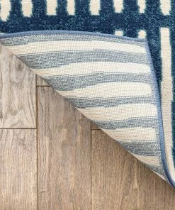 Well Woven Wilder Tribal Geometric Stripes Blue Distressed Rug Global 16 Well Woven Wilder Tribal Geometric Stripes Blue Distressed Rug Global