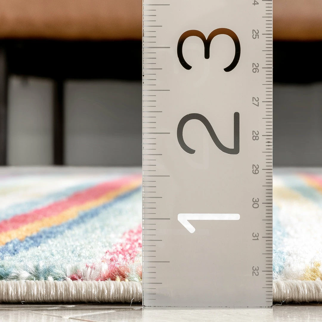 Well Woven Melba Tribal Stripes Blue Red Distressed Rug Global 9 Well Woven Melba Tribal Stripes Blue Red Distressed Rug Global