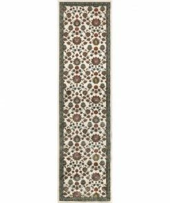 Well Woven Arya Ivory Traditional Oriental Distressed Rug 13 Well Woven Arya Ivory Traditional Oriental Distressed Rug
