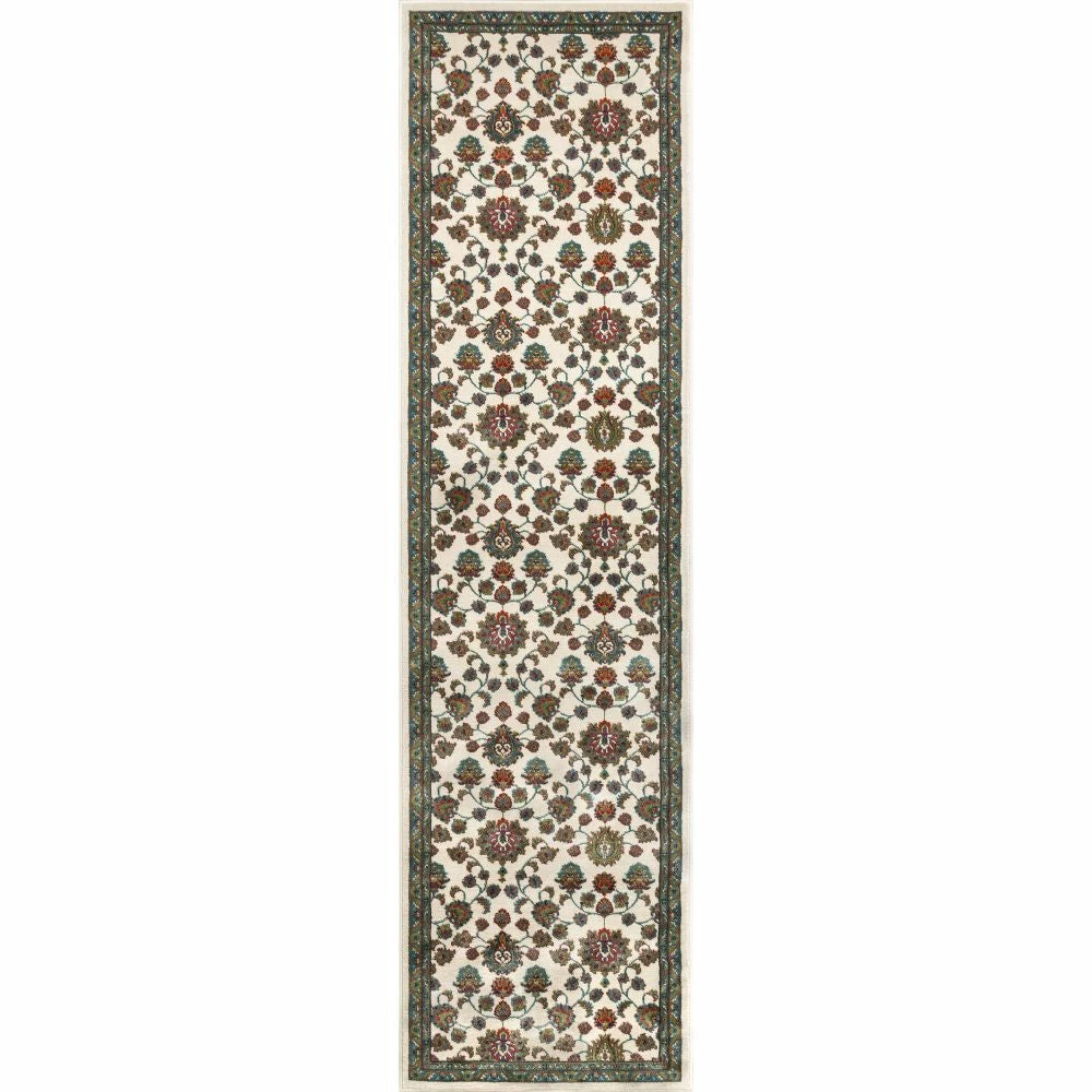 Well Woven Arya Ivory Traditional Oriental Distressed Rug 7 Well Woven Arya Ivory Traditional Oriental Distressed Rug