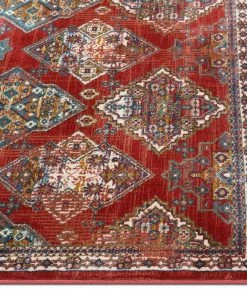 Well Woven Chahna Crimson Traditional Panel Rug
