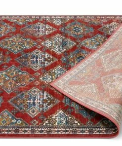 Well Woven Chahna Crimson Traditional Panel Rug