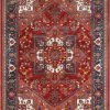 Well Woven Jackie Crimson Traditional Medallion Tribal Rug