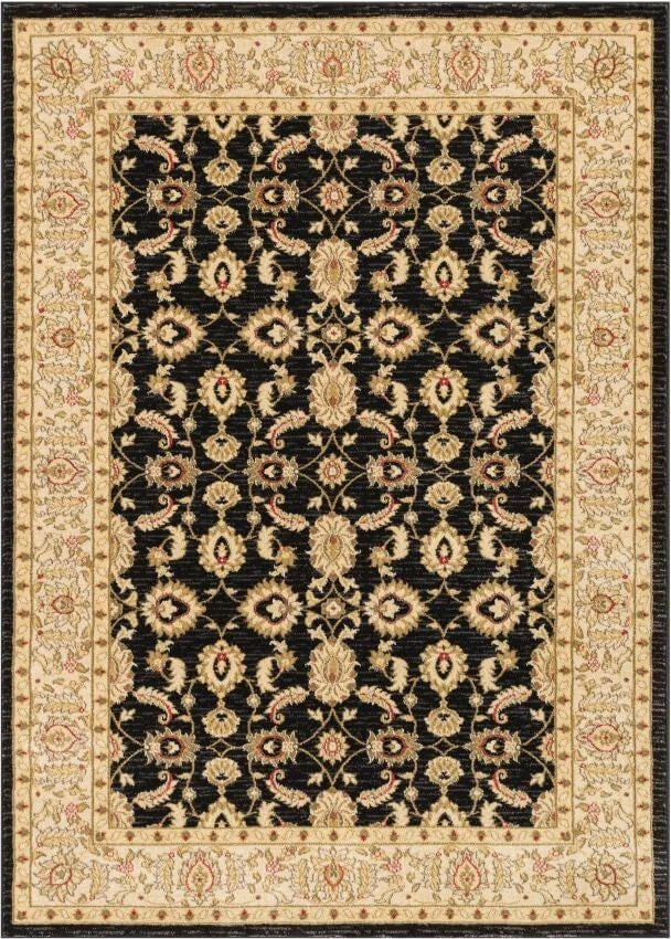 Well Woven Seljuk Black Traditional Rug 7'10" X 9'10" 1 Well Woven Seljuk Black Traditional Rug 7'10" X 9'10"