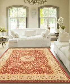 Well Woven Sophia Red Traditional Rug 7'10" X 9'10"