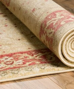 Well Woven Sophia Ivory Traditional Rug 5'x7'