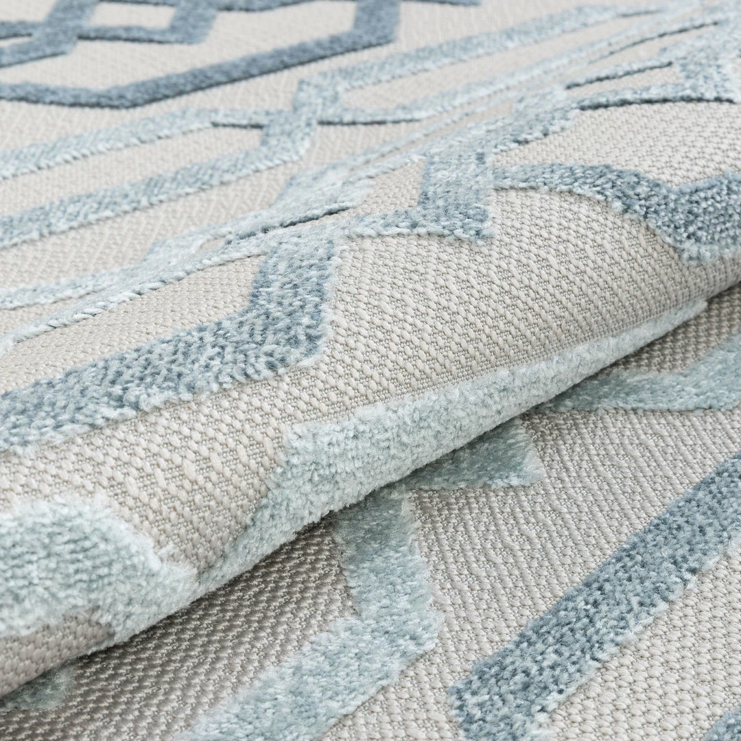 Well Woven Emila Blue Contemporary Geometric Rug 6 Well Woven Emila Blue Contemporary Geometric Rug