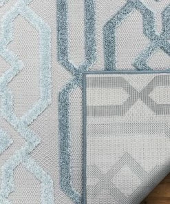 Well Woven Emila Blue Contemporary Geometric Rug 8 Well Woven Emila Blue Contemporary Geometric Rug