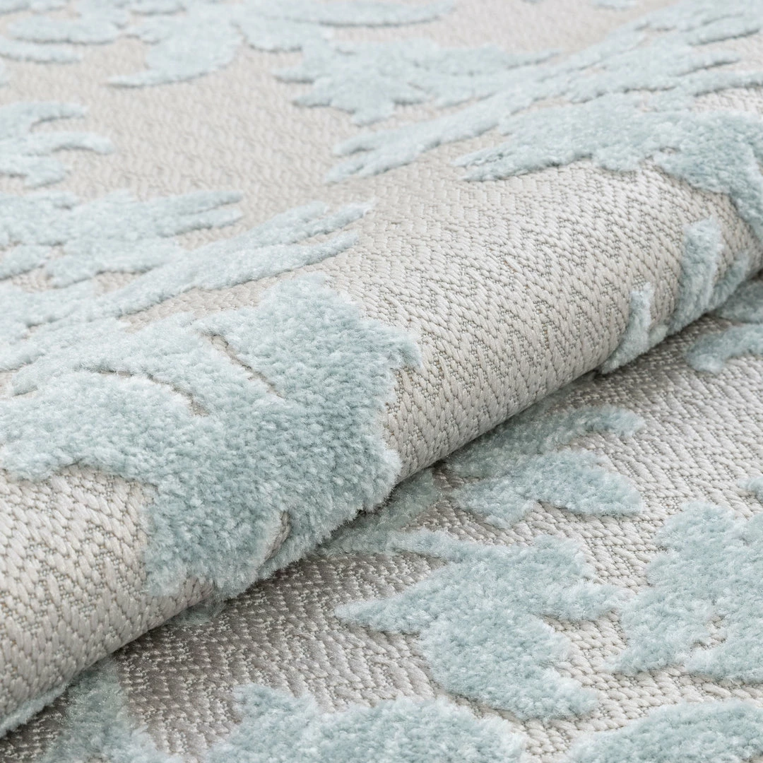 Well Woven Lea Blue Victorian Floral Rug 7'10" X 10'6" 6 Well Woven Lea Blue Victorian Floral Rug 7'10" X 10'6"