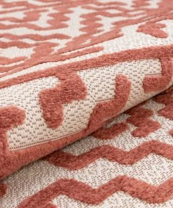 Well Woven Katrin Rust Contemporary Geometric Rug 8 Well Woven Katrin Rust Contemporary Geometric Rug