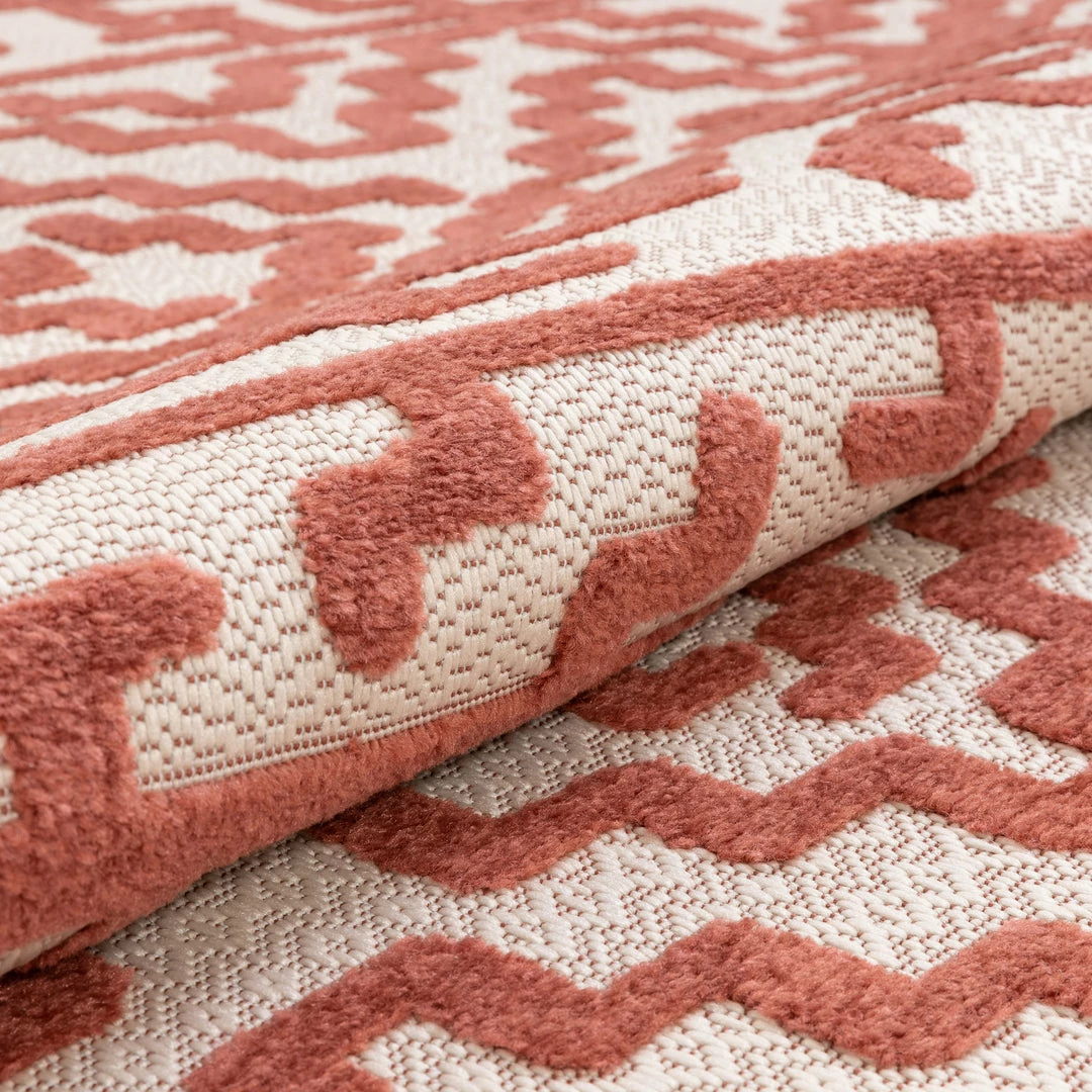 Well Woven Katrin Rust Contemporary Geometric Rug 3 Well Woven Katrin Rust Contemporary Geometric Rug