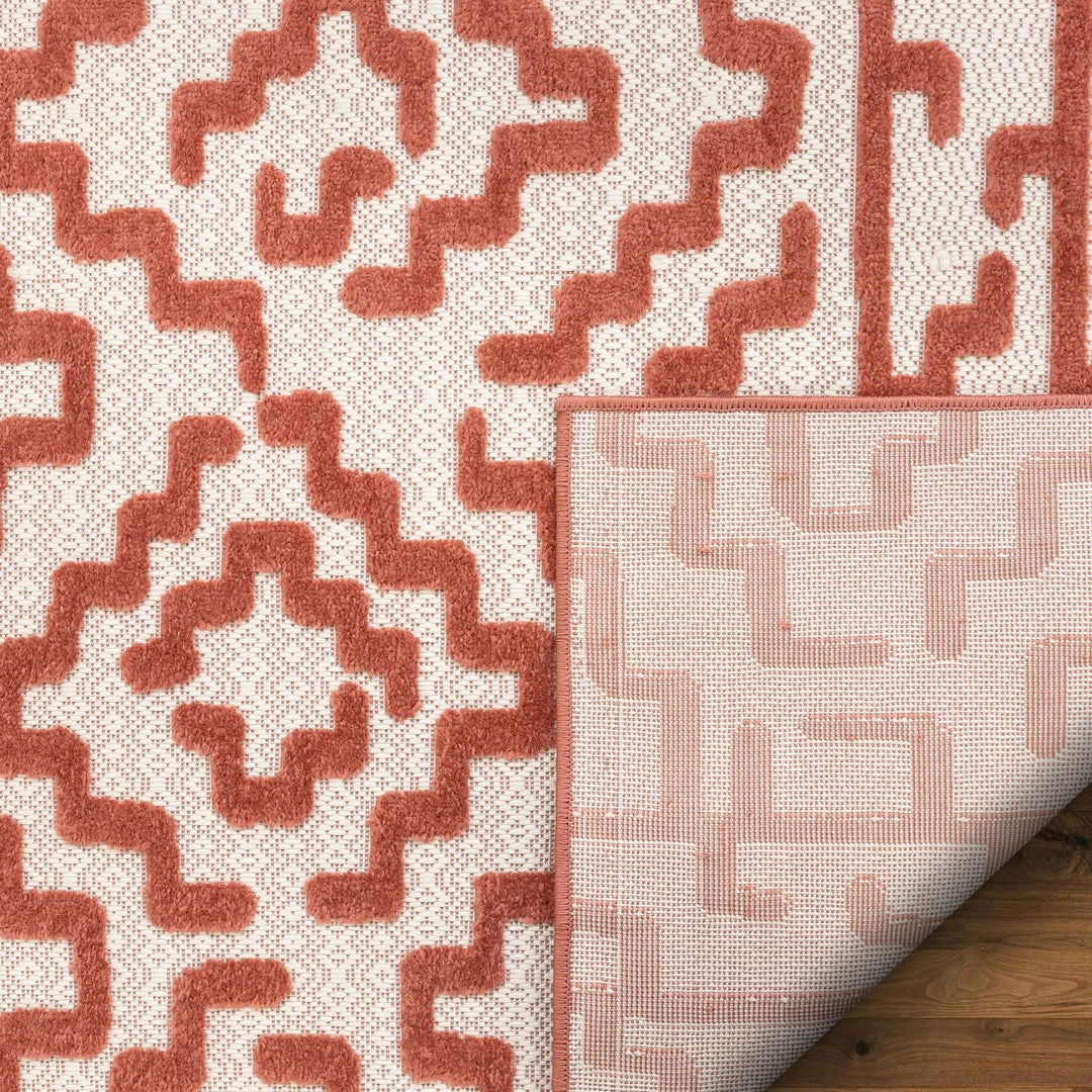 Well Woven Katrin Rust Contemporary Geometric Rug 5 Well Woven Katrin Rust Contemporary Geometric Rug