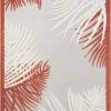 Well Woven Rada Orange Novelty Botanical Rug 7'10" X 10'6"