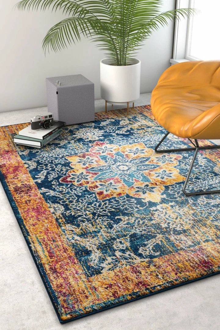 Well Woven Figaro Multi Traditional Vintage Rug 3 Well Woven Figaro Multi Traditional Vintage Rug