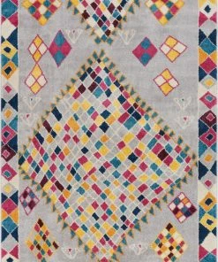 Well Woven Tribal Sunshine Multi Modern Moroccan Rug