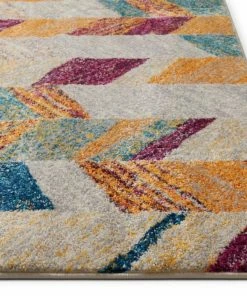 Well Woven Penny Multi Modern Chevron Rug 20'' X 31'' Tribal