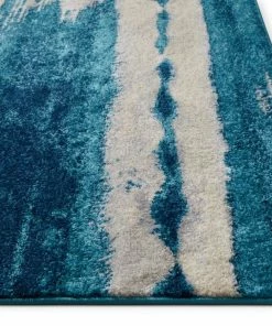 Well Woven Holborn Blue Modern Abstract Rug