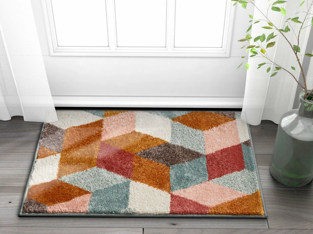 Well Woven Chancery Multi Modern Abstract Rug 20'' X 31'' 4 Well Woven Chancery Multi Modern Abstract Rug 20'' X 31''