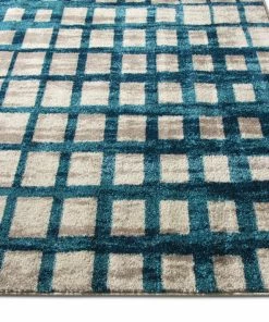 Well Woven Fortuna Blue Mid-Century Modern Rug