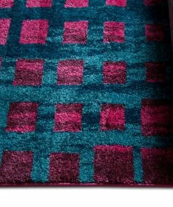 Well Woven Fortuna Lavender Mid-Century Modern Rug 8'x11'