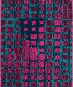 Well Woven Fortuna Lavender Mid-Century Modern Rug 8'x11'