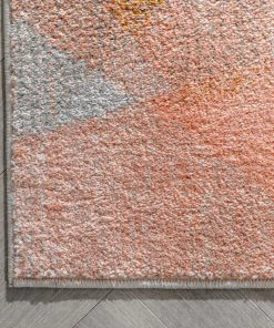 Well Woven Naomi Tranquil Pink Mid-Century Modern Rug