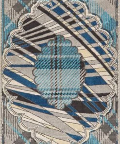 Well Woven Leslie Grey Modern 5'3" X 7'3" Rug Grey & Silver