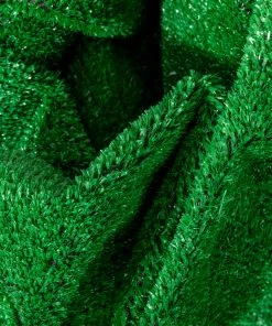 Well Woven Venice Green Modern Turf Indoor/Outdoor Grass Rug