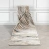 Well Woven Custom Size Runner Davina Abstract Modern Grey Rust Choose Your Width X Choose Your Length Hallway Runner Rug