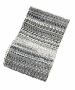 Well Woven Vintage Custom Size Runner Giselle Moroccan Abstract Stripe Grey Choose Your Width X Choose Your Length Hallway Runner Rug