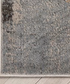 Well Woven Kye Modern Abstract Geometric Grey Rust Rug