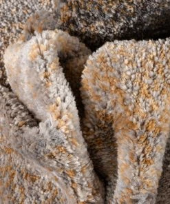 Well Woven Kye Modern Abstract Geometric Grey Rust Rug