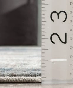 Well Woven Kye Modern Abstract Geometric Grey Rug