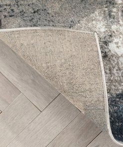 Well Woven Kye Modern Abstract Geometric Grey Rug
